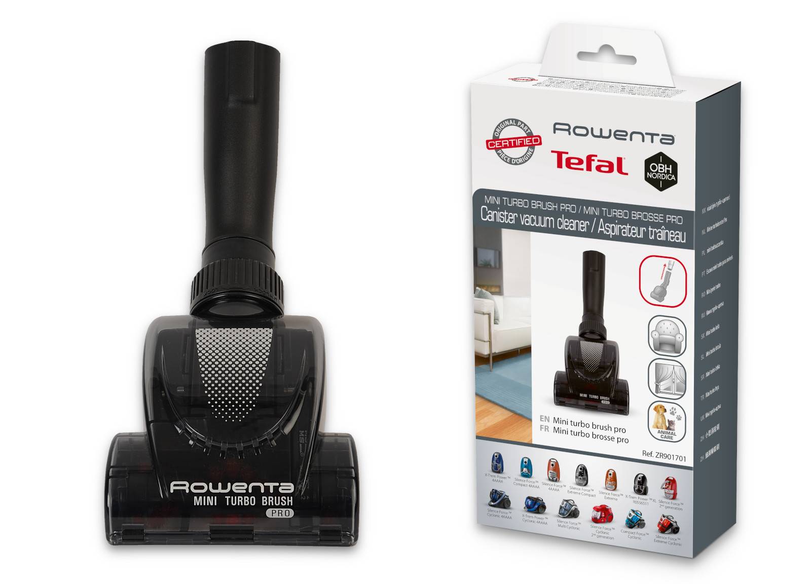 Турбо четка за тесни пространства ZR901701