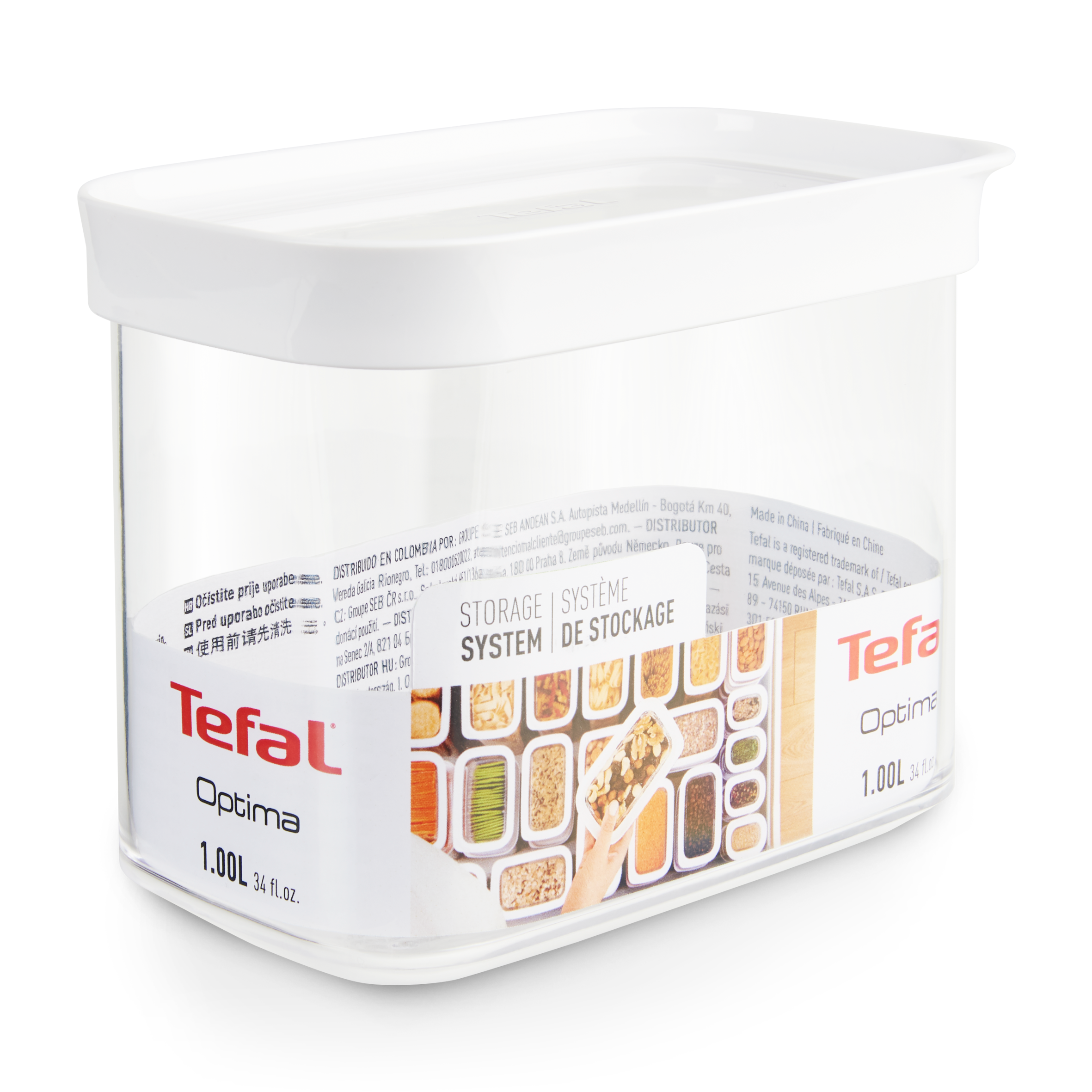 ПЛАСТМАСОВА КУТИЯ 1л N1141010