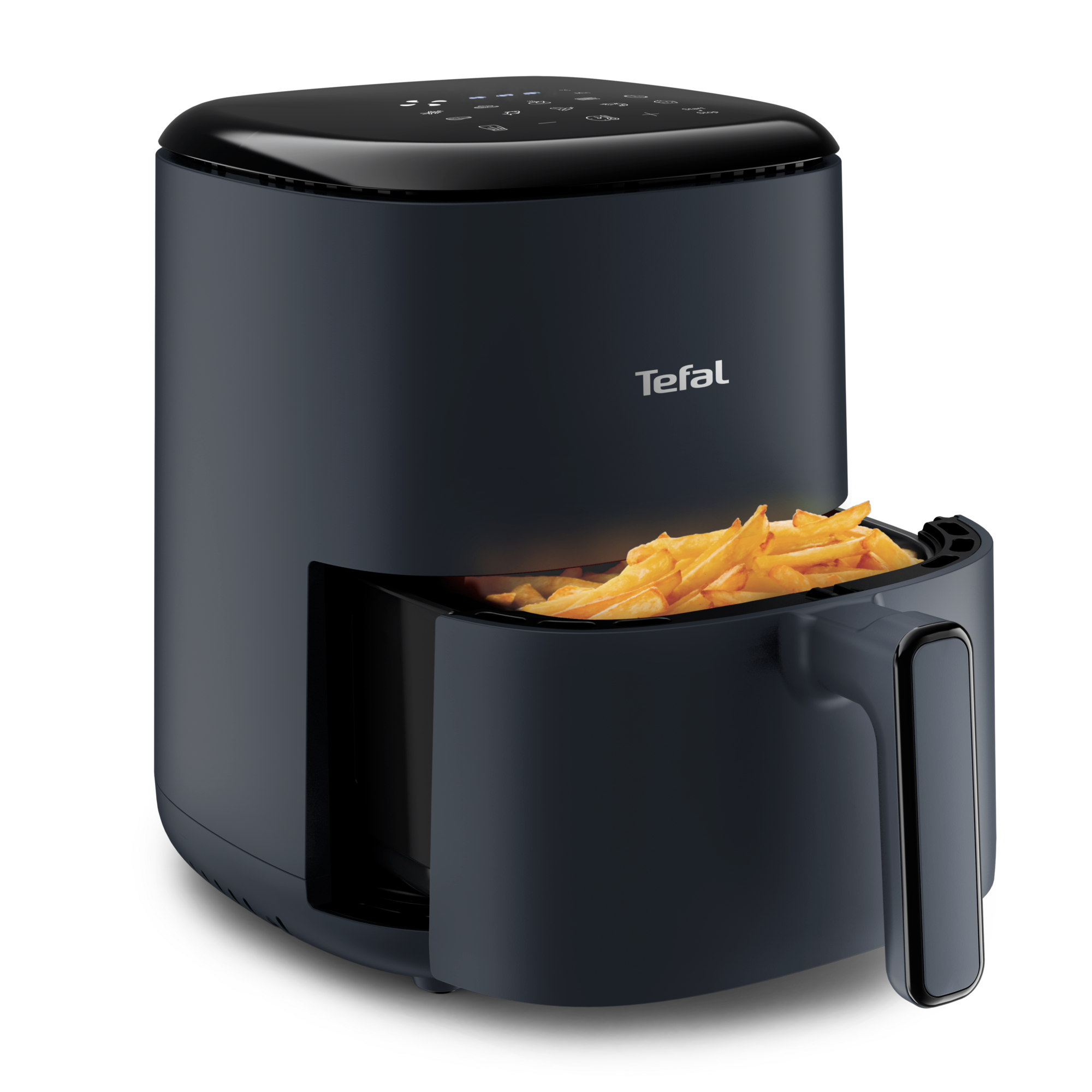 Tefal Easy Fry Compact уред за готвене с горещ въздух EY145B, Вместимост 3 Л, Дигитален екран, 10 автоматични програми